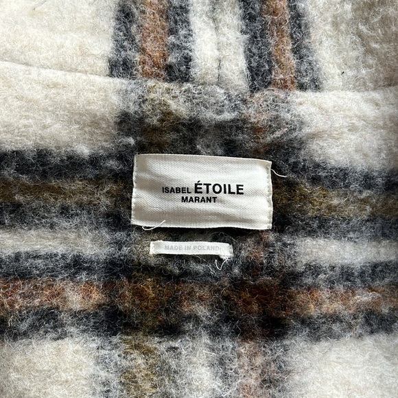 Isabel Marant Plaid Coat - Picture 3 of 9